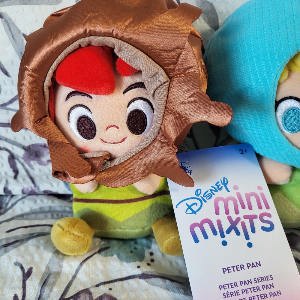 Disney Parks Mini Mixits Tinkerbell & Peter Pan, NEW, EXCLUSIVE - Picture 2 of 4